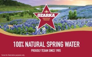 Ozarka Water is the name of purity