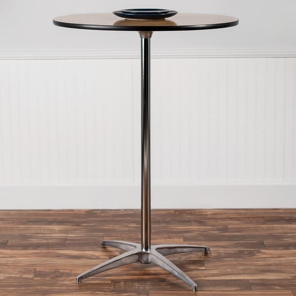 cocktail table standing on wood floor