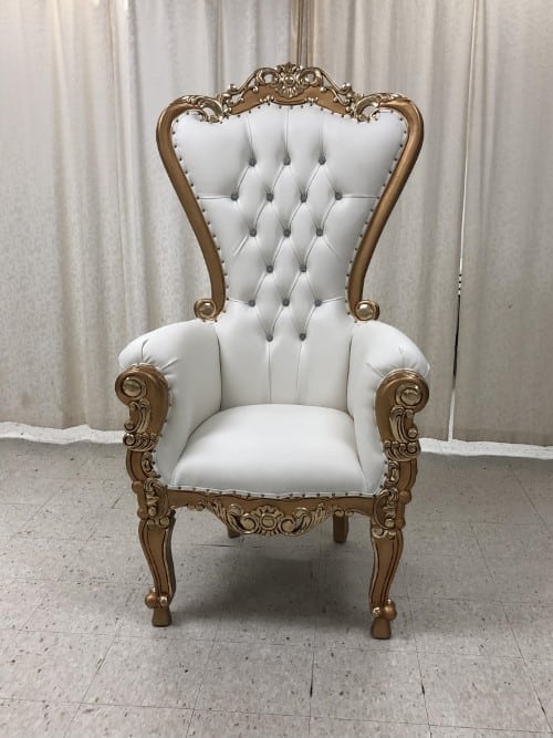 Jaqlyn Throne chair event rental service